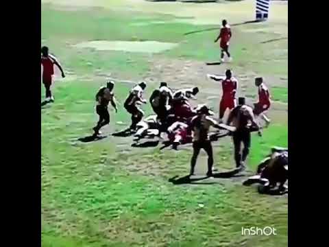 Lasarusa Tabu rugby hit ( chiropractor)