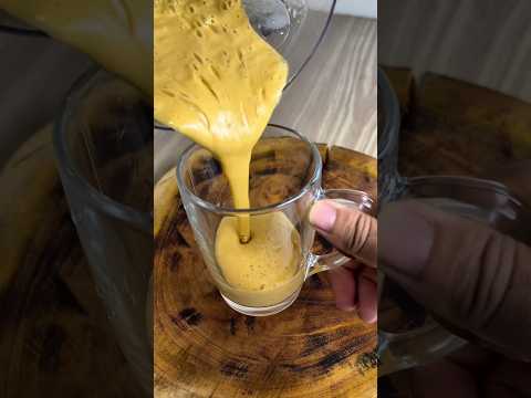 Mix carrot, banana and turmeric.#recipes #tips #tea