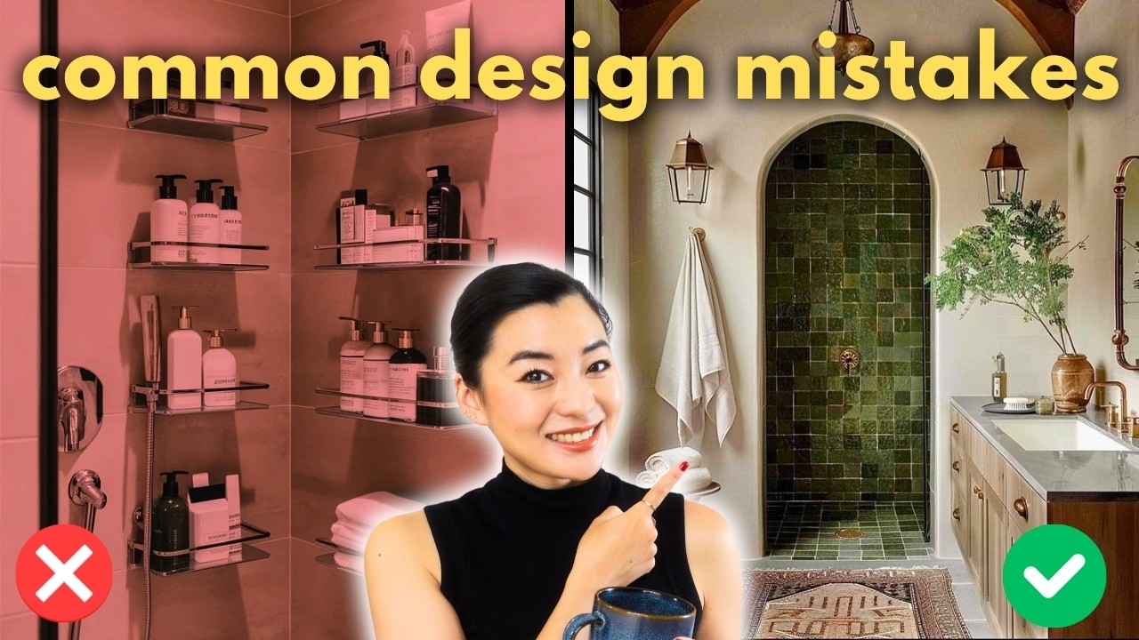 7 Bathroom Design Mistakes + How To Avoid Them (4K)