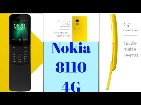 Nokia 8110 4G | 2018 MWC | FIRST LOOK | Banana Phone