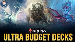 Video NEW SUPER BUDGET Standard Decks with JUST 5 RARES! | MTG Arena