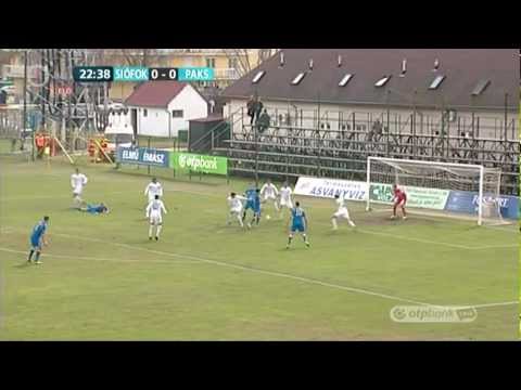 22. forduló FGSZ Siófok-MVM Paks 1-1 Pál Szabolcs gólja