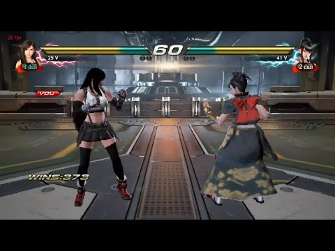 232_1 Tifa Josie vs Kazumi Mishima - Tekken 7 ( Uchiha x24 ) Online PC sin Grafica