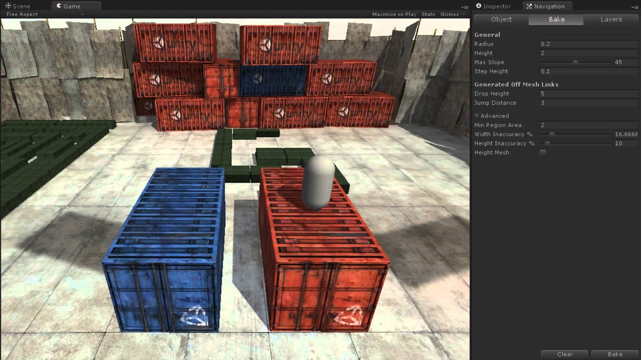 Offmesh Links - Unity Official Tutorials