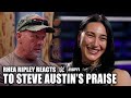 Rhea Ripley Reacts To Stone Cold Steve Austin S Praise Of Her Stephanie S Places WWE On ESPN