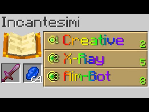PROVO I NUOVI INCANTESIMI DI MINECRAFT   ITA
