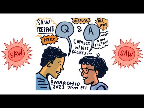 Q + A Comics with Jess Ruliffson - SAW Free Friday Night Comics Workshop