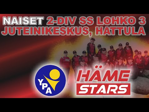 Naisten 2-divisioona, Sisä-Suomi, lohko 3. YPA - Häme Stars. Juteinikeskus, Hattula 20.11.2021