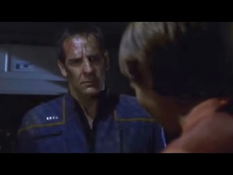 T'Pol: “We’re no better than the marauders who attacked us… | Star Trek: Enterprise | Damage | S3E19