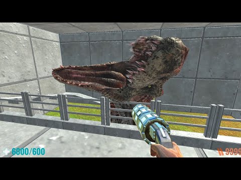 Jurassic Park Mission. FPS Perspective! Animal Revolt Battle Simulator