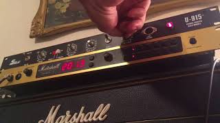 Video thumbnail for Shin-ei U-915 Chorus-Vibrato Rack Module - Demo by Dustin Sears by Shin-ei