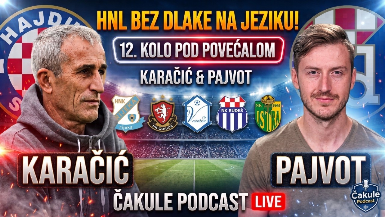 HAJDUK, DINAMO I RIJEKA! Velika analiza 12. kola HNL-a | Gosti: Branko Karačić & J.J. Pajvot
