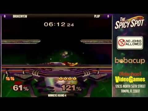 The Spicy Spot: Brokenyew (Fox) vs Plup (Sheik) - Winners Round 4 - Melee