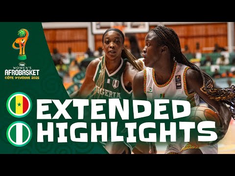 Senegal 🇸🇳 vs Nigeria 🇨🇲 | Extended Highlights | #AfroBasketWomen 2025