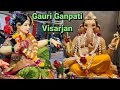 Gauri Ganpati Visarjan Sohla Bhujale Talav Malad West Mumbai Ganesh Festival 2024