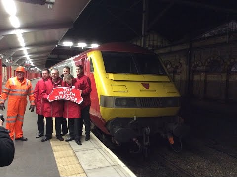 'The Welsh Warrior' - WB64 Virgin Pretendolino Farewell 25/8/14
