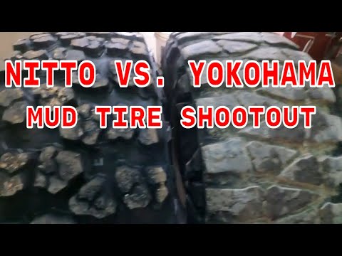 NITTO VS. YOKOHAMA M/Ts BURIED TO THE FRAME IN MUD!! #REDWINCH #MAXTRAX