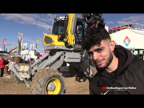 The Incredible Menzi Muck M545x Show at Bauma 2022   Messe München   Extreme Spider Excavator