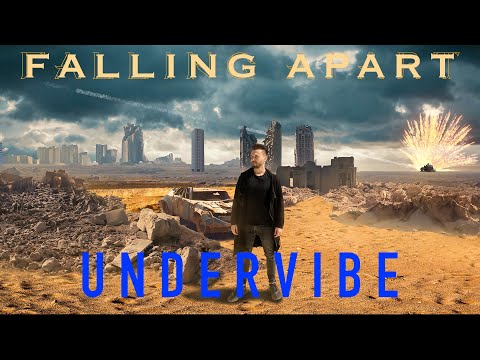 UnderVibe - Falling Apart ( Official Visualiser Lyrics Video )