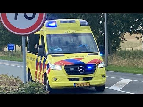 A1 MMT Inzet • URK • Ambulance25-121