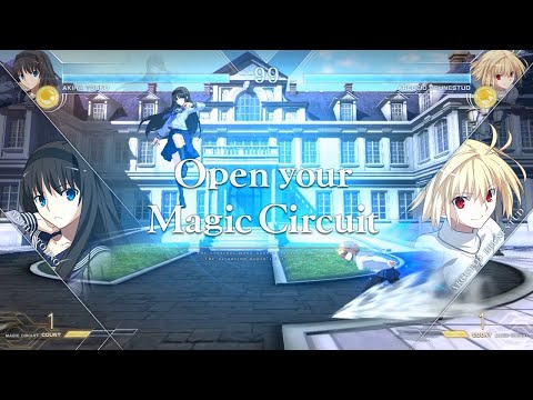 [MELTY BLOOD: TYPE LUMINA "Akiha Tohno VS Arcueid" Gameplay Video ②]