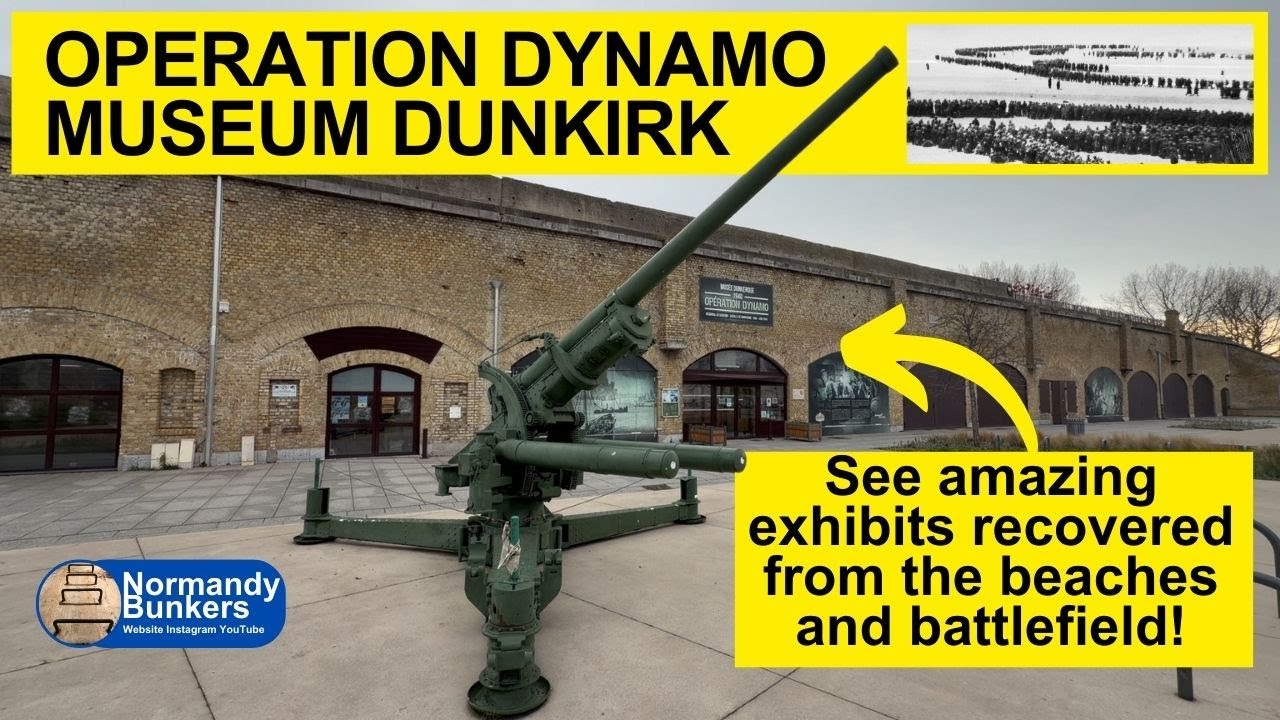 INSIDE WW2 OPERATION DYNAMO DUNKIRK MUSEUM