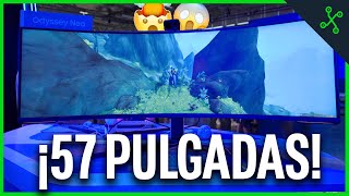 Jugando A LO GRANDE: FLIPAS con el Samsung Odyssey Neo G9 de 57 PULGADAS!!