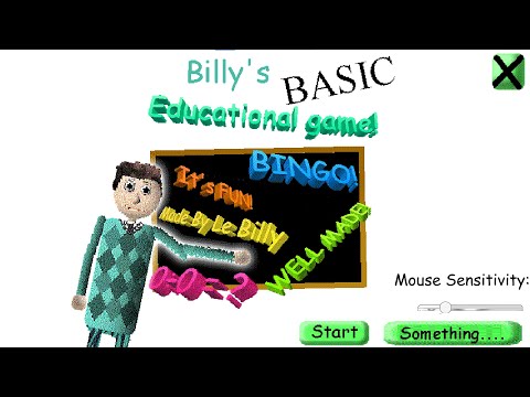 Billys Basics educational game pre release 3 Mod menu