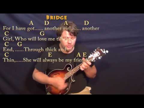 Another Girl (Beatles) Mandolin Cover Lesson with Chords/Lyrics
