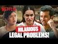 The SAVAGE Lawyers of Maamla Legal Hai! | Nidhi Bisht, Naila Grrewal, Anant Joshi | Netflix India