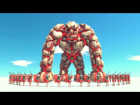 60 Romanus Vs Every Giant Unit ARBS |Animal Revolt Battle Simulator