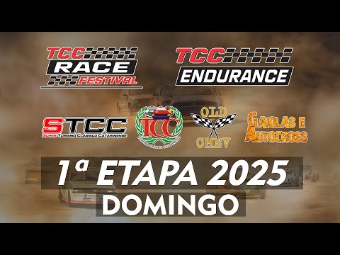 1ª ETAPA TCC RACE FESTIVAL 2025 - DOMINGO | TCC / STCC / OLD CHEV / GAIOLAS e AUTOCROSS / ENDURANCE