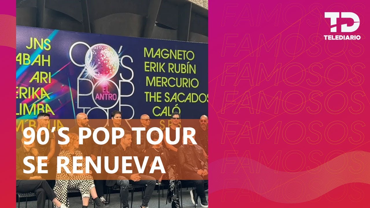 90’s Pop Tour Antro llegará al Auditorio Nacional