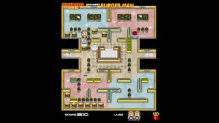 "Super Size Me Burger Man" Gameplay (36240 Score)