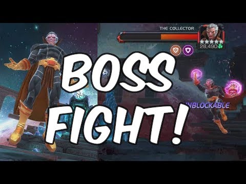 The Collector - Act 5 Chapter 2 Final Boss Fight - Marvel Contest Of Champions