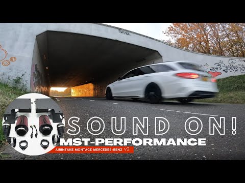 Testing MST Performance AIR Intake MERCEDES AMG - C450, C43 & GLC43 Part2
