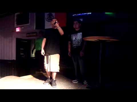 Lil' man and Rico Gee opening for Krazy g in tampa 301 club.