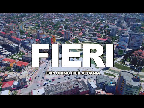 FIER, ALBANIA 😍 🇦🇱 Fieri, Shqiperi ,Qyteti i Fierit, REPORTAZH PER FIERIN  🇦🇱【4K】⁴ᴷ⁶⁰