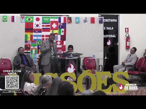 Ao Vivo - Culto Noite Missionaria - Pr. Gregório  - 29/03/2026