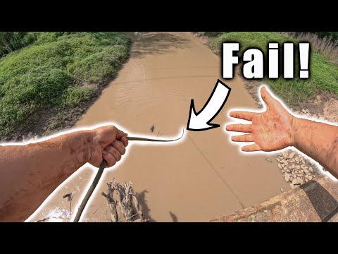 Magnet Fishing Gone Wrong - My Biggest Magnet Fishing Fail Yet!