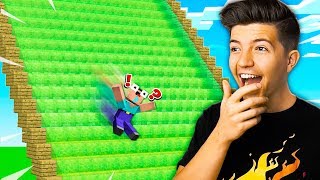 FUNNIEST MINECRAFT SLIME WIPEOUT CHALLENGE!