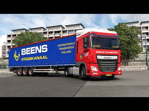 ETS2 1.39 ProMods 2.51 DAF XF106  Groningen - Chemnitz