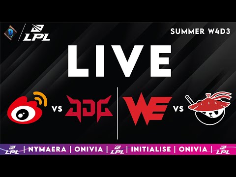 WBG vs JDG | WE vs AL Live | LPL 2025 Live Summer | LPL English W7D3 with Nymaera & Initialise