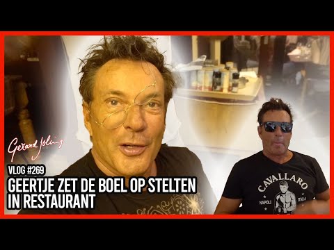 GEERTJE ZET DE BOEL OP STELTEN IN RESTAURANT - GERARD JOLING - VLOG #269