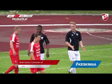 Isaac Kannah Goal - Vaajakoski 3-1 Mikkelin Kissat - 06/28/2018