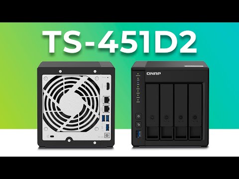 Servidor NAS con GPU integrada y HDMI - QNAP TS-451D2