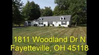 preview picture of video '1811 Woodland Dr N Fayetteville OH 45118'