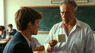 Ein Spickzettel fiel im Unterricht auf – doch sein Inhalt war anders als erwartet