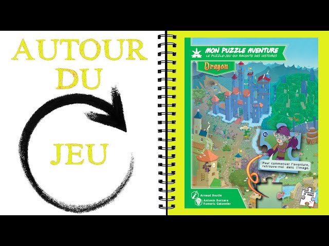 Vídeo relacionado con Juego de Mesa Blackrock Mon Puzzle Aventure : Dragon (42 Piezas)