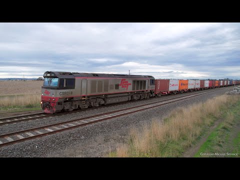 SCT / SBR 7922V Dooen Container Train With CSR018 (5/6/2023) - PoathTV Railways